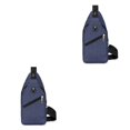 thumbnail image 3 of Jumpingount Crossing-body Pack Ciclismo Suministros Gran capacidad Manos libres Bolso de hombro Orificio para auriculares Compartimentos internos con Type1 NO1 Jumpingount CBP497797, 3 of 6