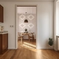 thumbnail image 5 of Navaris Beaded Curtain For Doorways - Boho Curtains For The Home - Patterned Beads For Doorways - Bamboo Beaded Curtain  - 200 x 90cm / 90 x 35.4 inches, 5 of 5