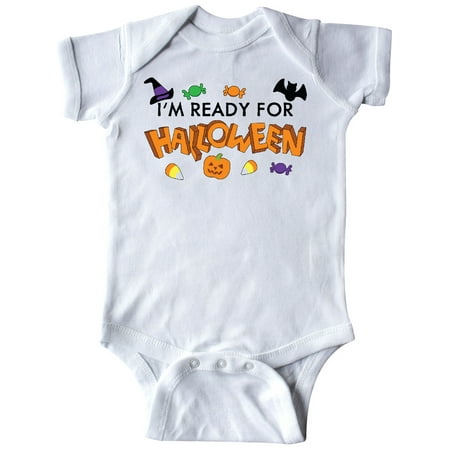

Inktastic I m Ready for Halloween Gift Baby Boy or Baby Girl Bodysuit