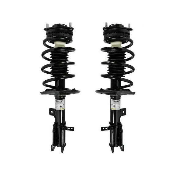 Front Strut and Coil Spring Assembly Set of 2 - Compatible with 2007 - 2010 Chrysler Sebring (Excludes Convertible Models) 2008 2009