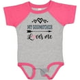 thumbnail image 3 of Inktastic My Godmother Loves Me Godchild Boys or Girls Baby Bodysuit, 3 of 5