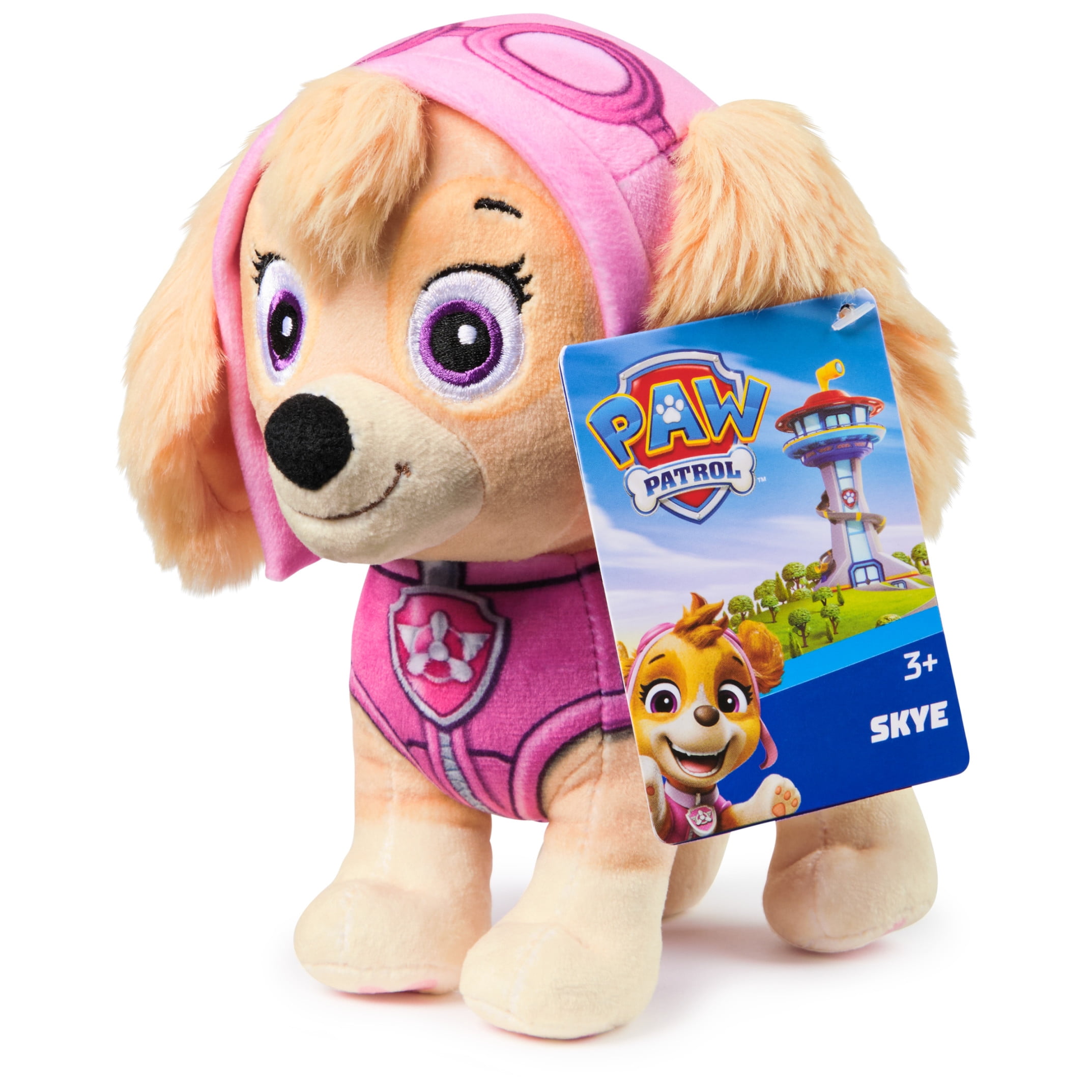PAW Patrol Premium Plush Skye 6.5-Inches Tall with Super Soft Fur for Kids Ages 3+