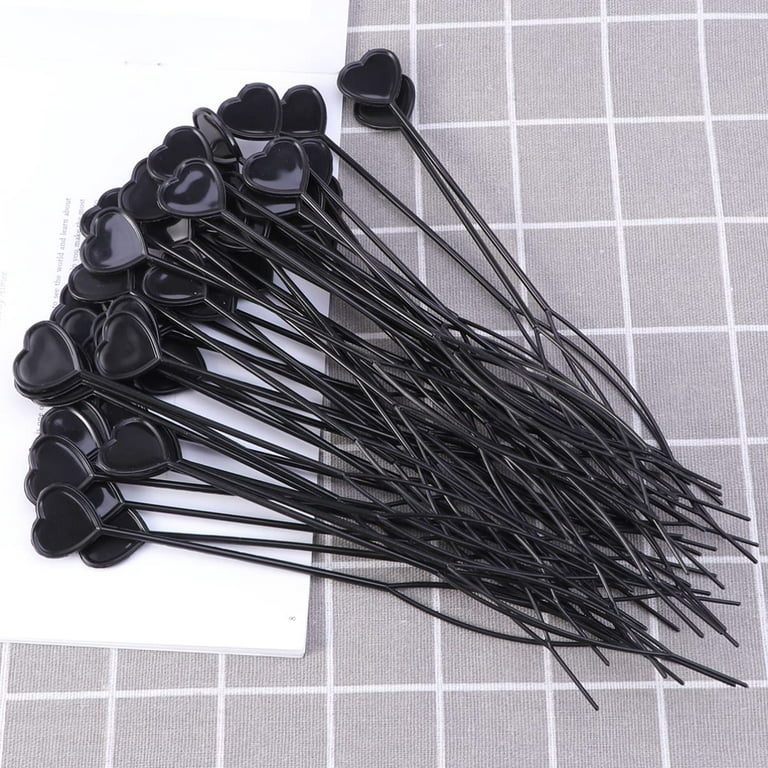 Bead Threader 50 Pcs Quick Beader Automatic Hair Beader Plastic Topsy Tail  Hair Braid Ponytail Styling Maker for Loading Beads Black Topsy Tail Hair  Tool 
