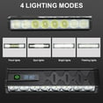 thumbnail image 5 of Bike Light, Bike Lights for Night Riding, 4800 Lumen Bicycle Light with 8 LEDs, 4 Modes USB Rechargeable Bike Headlight, Waterproof Safety Bicycle Headlight for Road, Mountain, 5 of 9