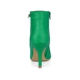 thumbnail image 4 of Unique Bargains Bottines à Talons Aiguilles pour Femmes à Bout Pointu Vert US 6.5, 4 of 8