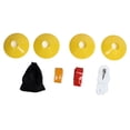 thumbnail image 2 of 10 Player Football Training Flags Set, 10 Belts 30 Flags 4 Cone Football Belts For Football Playing, 2 of 8