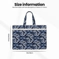 thumbnail image 3 of Salouo Dragon for Canvas Tote File Bag, Tote Bag With Zipper Business Briefcase Document Bag with Handle A4 File Organizer Laptop Bag for Travel & Work, 3 of 8