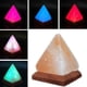 thumbnail image 5 of Lámpara de sal de cristal con carga USB, purificador de aire, lámpara de sal con luz nocturna iónica del Himalaya que cambia de Color, 5 of 6