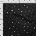 thumbnail image 3 of oneOone Cotton Poplin Black Fabric Panda & Hippo Fabric For Sewing Printed Craft Fabric By The Yard 42 Inch Wide, 3 of 5