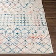 thumbnail image 7 of Livabliss Area Rugs for Living Room, 5x7 Chester Global Blue Rug, Bedroom Dining Room Home Decor Stain Resistant Carpet (5'3" x 7'3"), 7 of 7