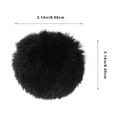 thumbnail image 2 of FUEENIRVA 4 Pcs Small Brooch Black Cute Pompom Decoration for Crafts and Jewelry Decoration, 2 of 7