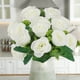 thumbnail image 1 of CaiYueKe Fake Roses Artificial Flowers for Outdoors Summer Decor, 2 Bouquets UV Resistant Fake Flower Bouquet Faux Silk Roses for Wedding Birthday Party Home Mother's Day Cemetery Decor, 1 of 6