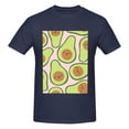 thumbnail image 4 of Bingfone Cute Avocado Men'S Loose Fit Short-Sleeve Pocket T-Shirt, 4 of 7