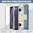 thumbnail image 7 of XYX Case for Samsung Galaxy Tab A9 8.7 inch (SM-X110/SM-X115), Dual Layer Slim Heavy Shockproof Rugged Protective Cover Case with Kickstand (Cornflower Blue), 7 of 7