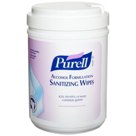 - GOJO Purell Sanitizing Skin Wipe - 9031-06CS - 6 Canisters / Case