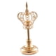 thumbnail image 1 of candeliere Dorado, Soporte para Luz de Té, Soporte para fotografía, Decoración de - dorado, METRO perfecl Crown Candlestick Decor, 1 of 8