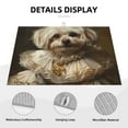 thumbnail image 3 of Bingfone Regal Dog In Royal Attire ,18" x 24"Dish Drying Mat for Kitchen Counter,Ultra Absorbent Microfiber, 3 of 7