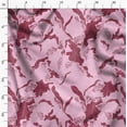 thumbnail image 3 of Soimoi Cotton Satin Spandex Red Fabric By the Yard - 54 Inch Wide -Abstracts Art Fabric - Contemporary and Unique Patterns for Creative Projects Printed Fabric, 3 of 6