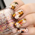 thumbnail image 4 of Whats Up Nails - Fall Vinyl Stencils Nail Art Design, 4 of 10