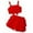 Red, variant on HomeGardon Clothes for Girls,Shorts Set for Girl,Fashion Girls'and Children's Summer Solid Color Sleeveless Top Casual Shorts Two-Piece Set,130-170