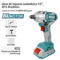 thumbnail image 4 of Llave de Impacto Total 1/2' 20 V azul, 4 of 9