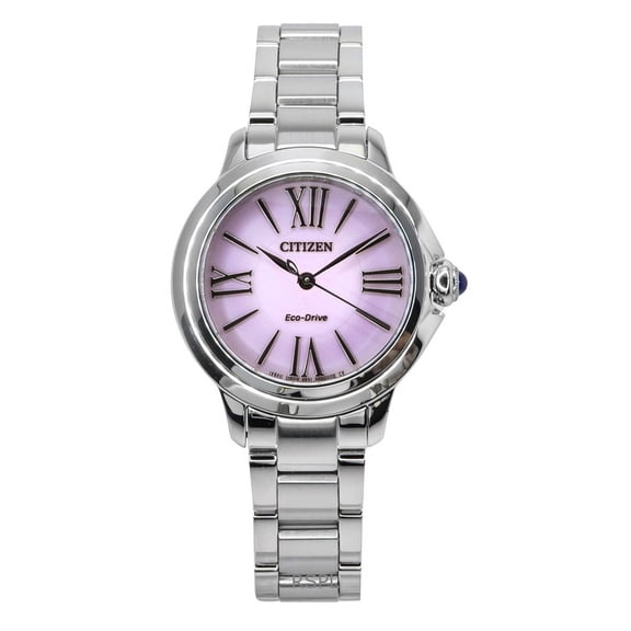 Citizen L Ceci Eco-Drive Pink Dial Ladies Watch EM1160-58X