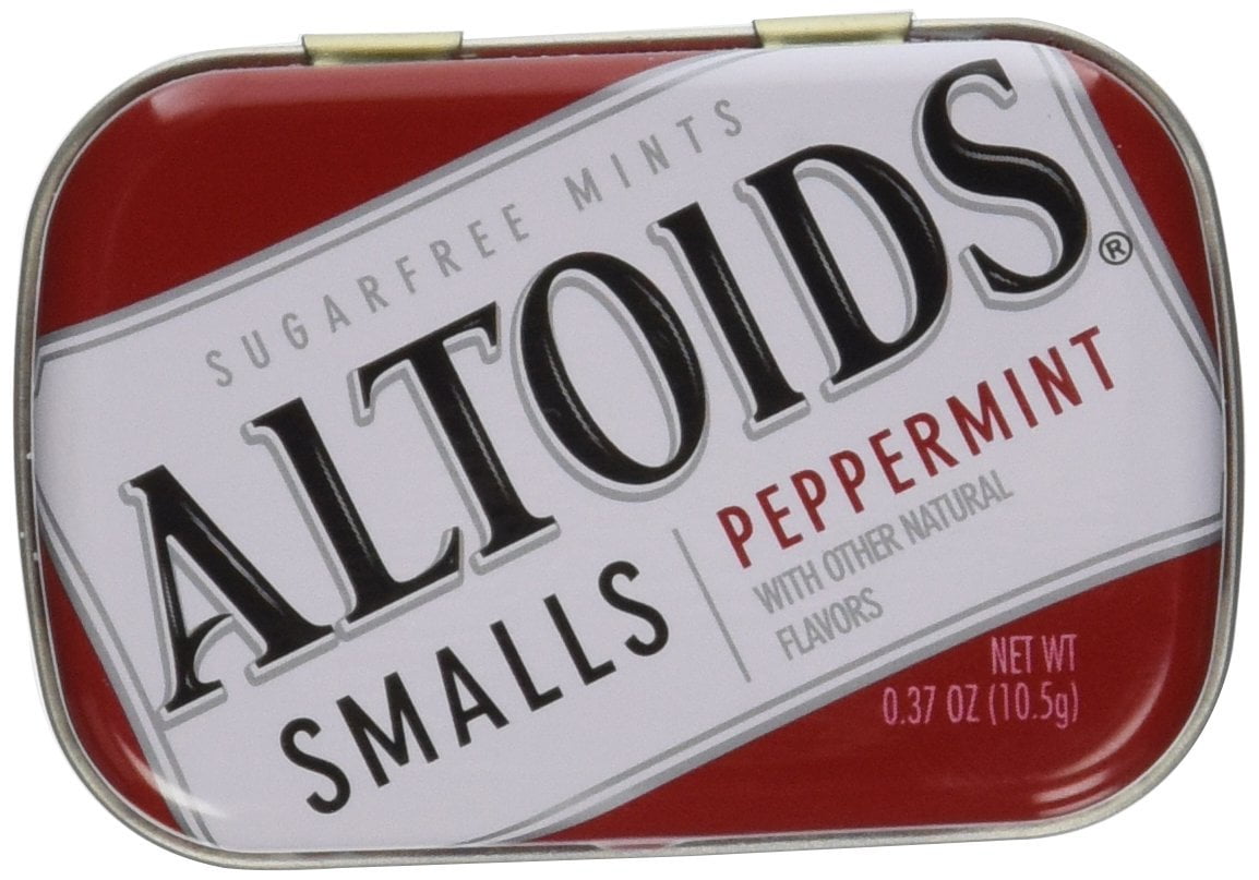 108 PACKS Altoids Small Sugar Free Curiously Strong Mints