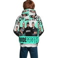 thumbnail image 2 of Perfect Dude Youth Hoodie Graphic Colorful Cool Kids Hooded Sweatshirts Kangaroo Pocket for Boys Girls X-Large, 2 of 8