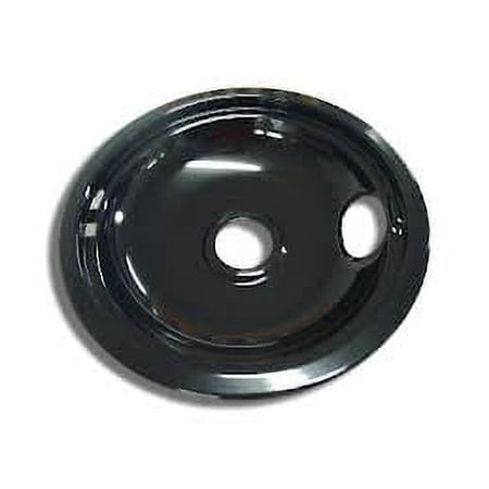 W10290353: DRIP PAN Black Porcelain 6'' Whirlpool RANGE