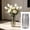 Gray-GY, variant on MMJ Vase Plastic Cylinder Flower Container 7.87x3.74x3.74in Non Fragile Desktop Bookshelf Decor Wedding Banquet Centerpiece Pink White Gray