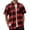 Wine, variant on HOWPAY Mens Shirts Short Sleeve Button down Summer Plaid Print Holiday Beach Tops Stretch Casual Regular Fit Lightweight Soft Shirts Black L