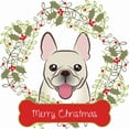 thumbnail image 3 of CafePress - French Bulldog Christmas Wreath Men's Value T Shir - Men's Classic Cotton T-Shirts, 3 of 3