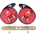 thumbnail image 2 of Almencla Black And Red 120dB 12 Motorcycle Air Raised Motorcycle Sound Level, 2 of 8