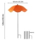 thumbnail image 2 of Sombrilla Grande de Jardín con Soporte para Plantas, Protección Solar y Contra La Lluvia para Plantas En Maceta., 2 of 5
