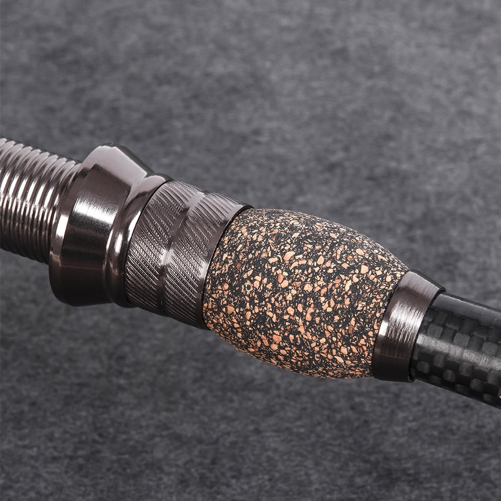 1.8M / 2.1M / 2.4M / 2.7M Canne à Pêche Télescopique En Carbone Canne P Che Ultral G Re Voyage En Mer Avec Poign E En Li Ge