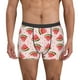 thumbnail image 1 of Balery Hand Drawn Watermelon Calzoncillos bóxer para hombre, ropa interior de algodón suave y transpirable con cinturilla de nailon-Medium, 1 of 5