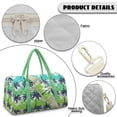 thumbnail image 5 of Pzuqiu Purple Floral Quilted Weekender Bag for Women Large Lightweight Travel Duffle Carry On Tote Overnight Gym Bag with Adjustable Shoulder Strap Portable Travel Handbags, 5 of 7