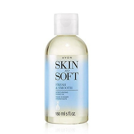 Vintage Avon Owl - Avon Skin So Soft Fresh And Smooth Moisturizing Shave Oil, 5 fl oz