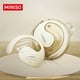 thumbnail image 4 of MINISO X15 Audífonos Inalámbricos Abiertos con Traductor AI en Tiempo Real, Bluetooth 5.4, Más de 130 Idiomas (App Requerida), IPX5 Resistentes al Agua, Beige, 4 of 9