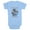 Light Blue, variant on Infant's Jurassic World Retro Clever Girl  Bodysuit