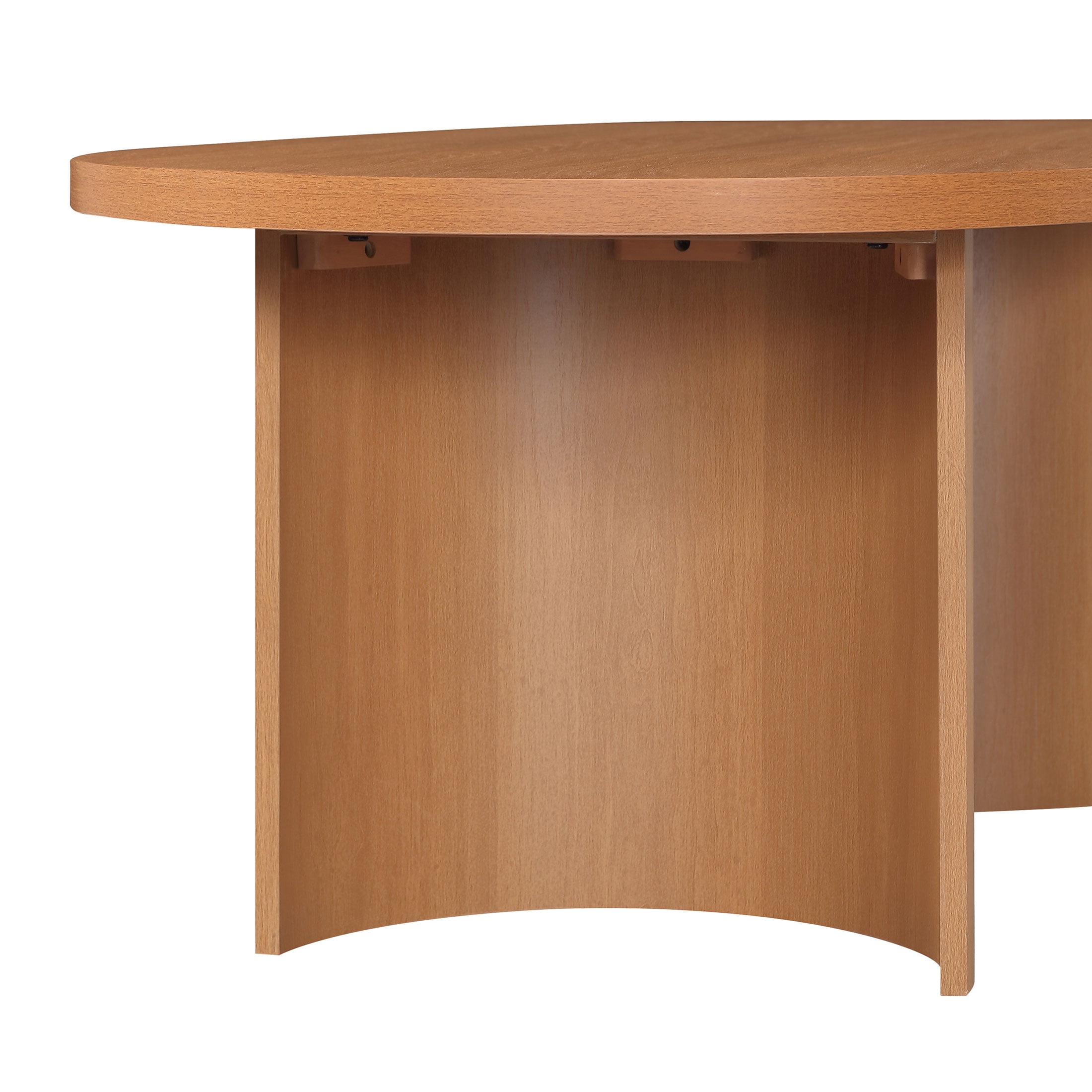 Beautiful Mae Coffee Table by Drew Barrymore, Cherry Finish