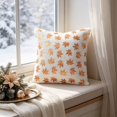 thumbnail image 5 of Fievgin Maple Leaf Fall Pillow Covers 18x18, Soft White Thanksgiving Throw Pillow Cases for Farmhouse Sofa Bed Home Decor, 5 of 6