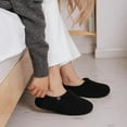 thumbnail image 4 of HomeTop Women's Cozy Memory Foam Loafer Slippers Indoor Outdoor, 4 of 8