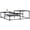 Black + Length 42.1" x Width 42.1", variant on vidaXL Coffee Table Accent Sofa Center End Desk Furniture Engineered Wood