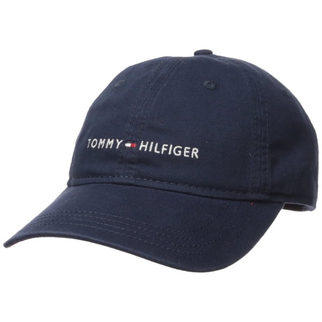 Gorra de béisbol con el logotipo de Tommy Hilfiger para hombre Tommy Navy