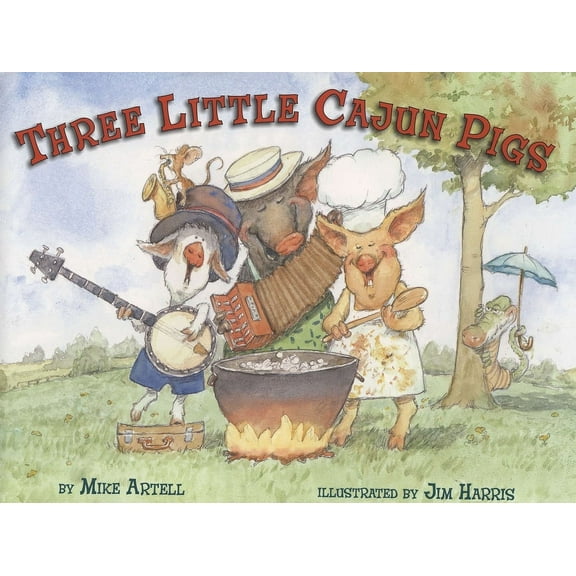 Three Little Cajun Pigs, (Hardcover)