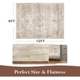 thumbnail image 2 of -Runner Rug X Rugs for Living Room- Machine Washable Rug-Soft Living Room Rug-Vintage Non Slip Carpet-Rugs for Bedrooms Dining Office, 2 of 7