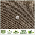 thumbnail image 3 of ColourTree 6' x 50' Brown Fence Privacy Screen Windscreen Cover Fabric Shade Tarp Netting Mesh Cloth - Commercial Grade 170 GSM - Cable Zip Ties Included - We Make Custom Size, 3 of 4