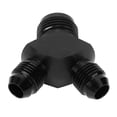thumbnail image 2 of Conector AN6/AN8 Y adaptador de montaje de bloque, accesorios de modificación de coche, negro, 2 of 8