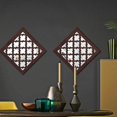 thumbnail image 5 of 12x12 Inch Acrylic Wall Stickers,Vintage Rustic Style DIY Mirror Wall Sticker for Farmhouse ,Living Room,Bedroom  Entryway, Hallwaystyle Wall Deceoration, 5 of 7